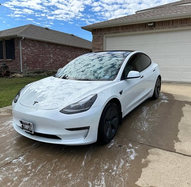 Tesla ceramic coating Denton tx
