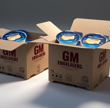 Caixa de Papelão para Laticínios