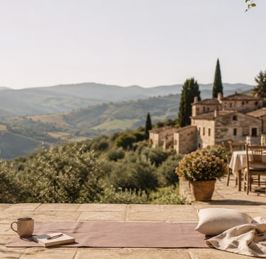 Italian mountain village