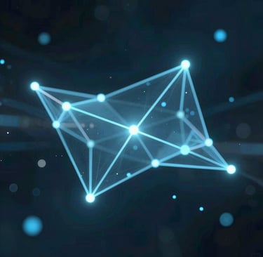 A person wearing a white shirt is holding a magnifying glass over a creatively decorated journal. The journal is filled with colorful illustrations, doodles, and handwritten text on a table. Nearby, there is a cup of cocoa, a pen, and a small bowl of snacks.