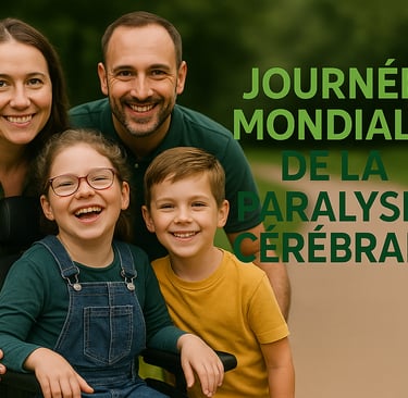 illustration journée mondiale de la paralysie cérébrale