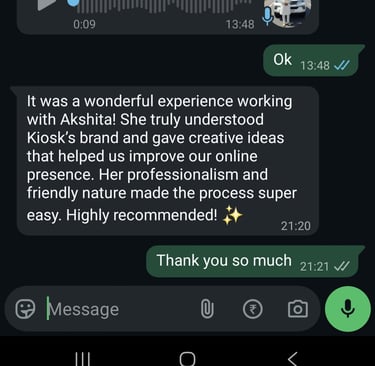 Client reviews