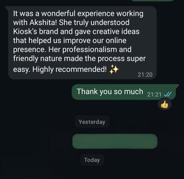 Customer reviews and testimonials