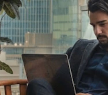 Freelancer building a strong personal brand online using social media and content creation