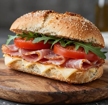 Chicken salad sandwich with lettuce on white bread