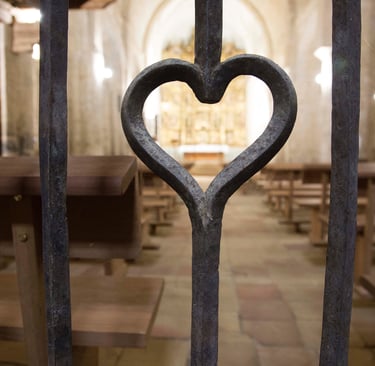 Rejas con corazón