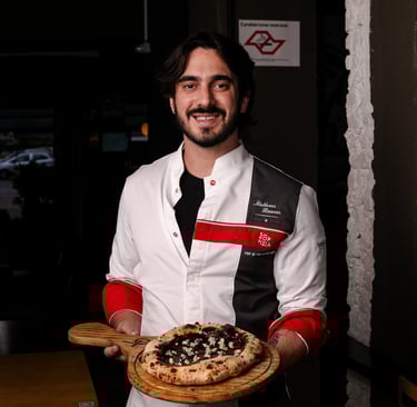 Matheus Ramos, QT Pizza Bar. Foto: Agência Benvinda/ Divulgação