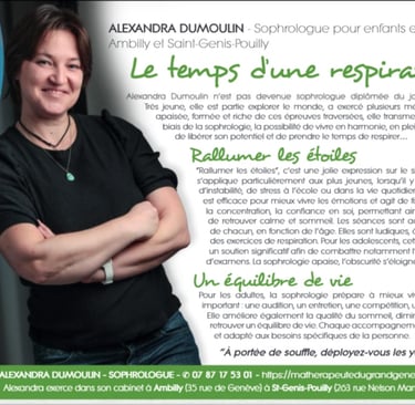 Article de presse sur Alexandra Dumoulin