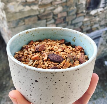 recette de granola gingembre citron