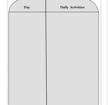 Wellness Journal Page