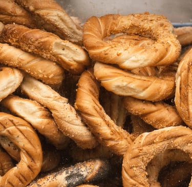 Kraków pretzels