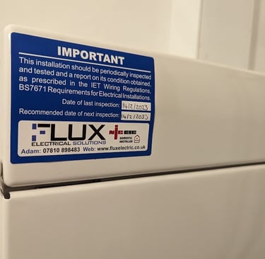 Electrical Safety, Fuse Board, Electrical Installation