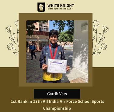 Chess champion Gattik Vats