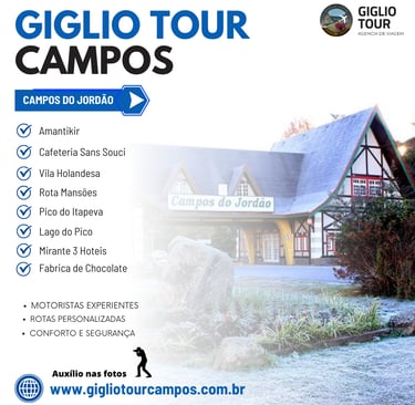 city tour em Campos do Jordão