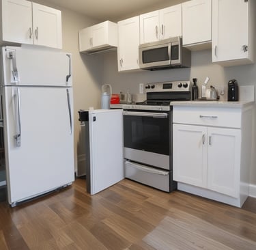 Bright living room with modern inventory