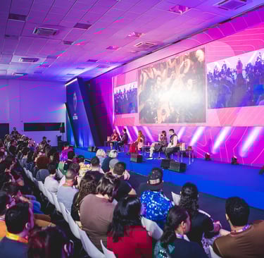 Palestra no Palco Ultra. CCXP 2022.