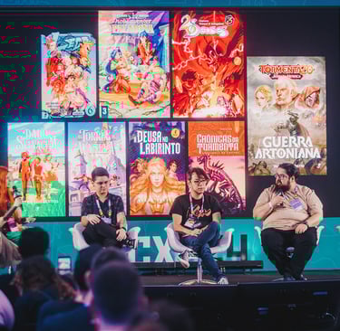 Palestra no Palco Ultra. CCXP 2024.