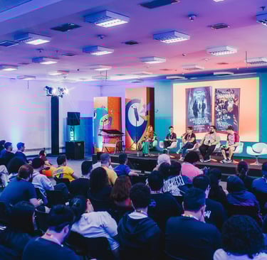 Palestra no Palco Ultra. CCXP 2024.