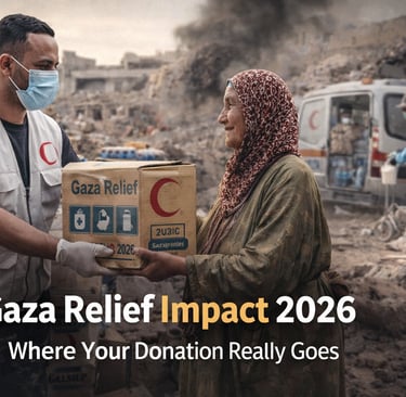 Gaza Relief Impact 2026 humanitarian aid distribution