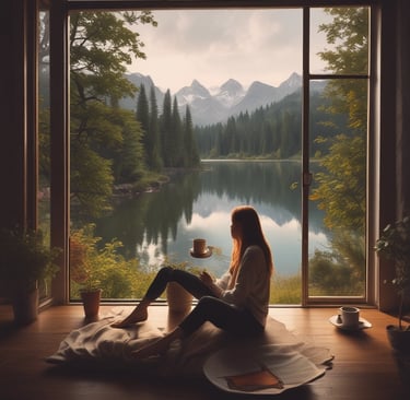 Bright living room with modern inventory