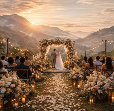 งานแต่ง Outdoor จังหวัดน่าน