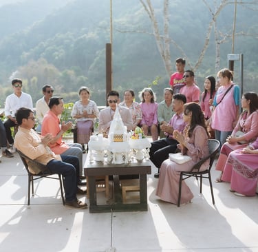 งานแต่งพิธีไทย จังหวัดน่าน | ช่างภาพน่าน Photonan Photography