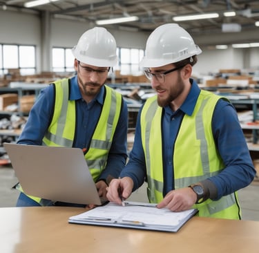 Team members in a lively discussion around a table, sharing insights on sustainability practices.