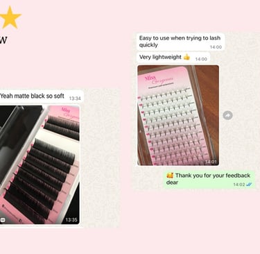 Miss Gorgeous Lash Extensions Review