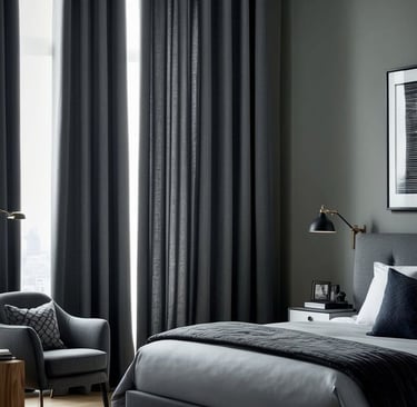 2026 perde modelleri yatak odası perdesi