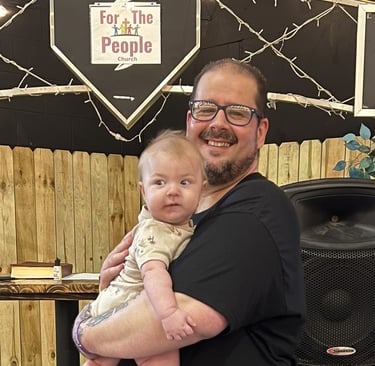 Daniel with his grandson