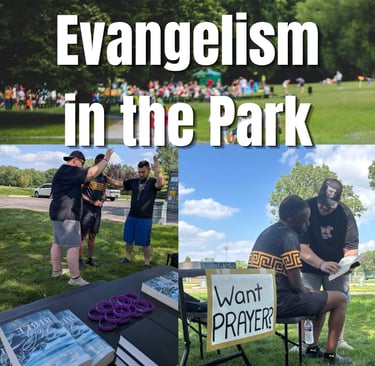 weekly we reach out to the community in the parks with free giveaways