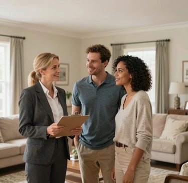 Bright living room with modern inventory