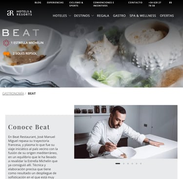 a chef in a white shirt and a bowl of food