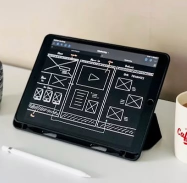 I provide details about their website works, connects together and why.