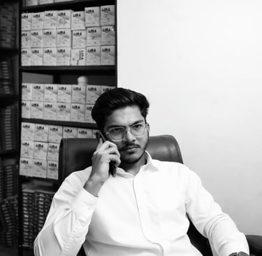 Mohd Sahil owner of Spun Threads India and founder of Spunlex sewing thread brand