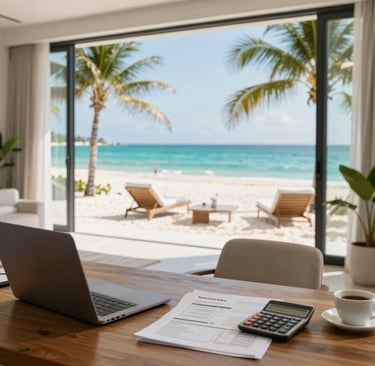 Propiedad en renta en Riviera Maya con vista al mar - asesoría fiscal para extranjeros en Playa del Carmen,Tulum y Cancún