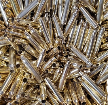 cleaned .223 5.56 brass