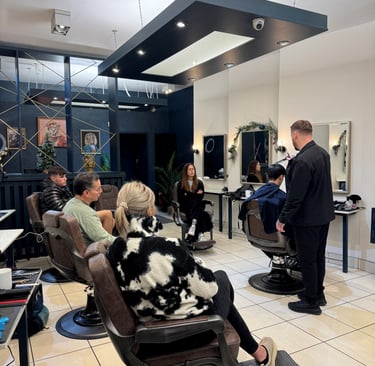 The mane crew barber academy belfast