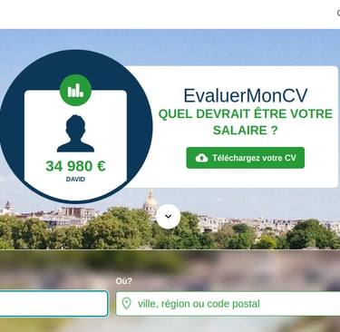 Evaluez et recherchez un Emploi Rapidement !
