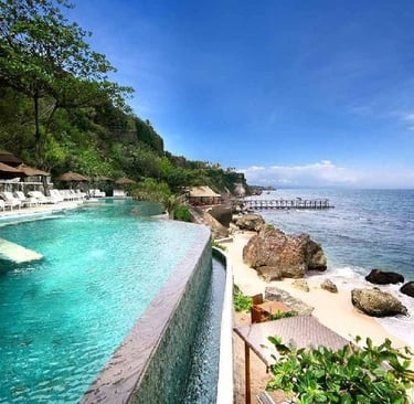 Sukabumi Green Stone Swimming Pool Tiles