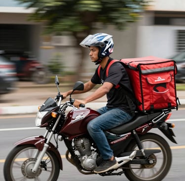 Um autonomo de entregas rapidas