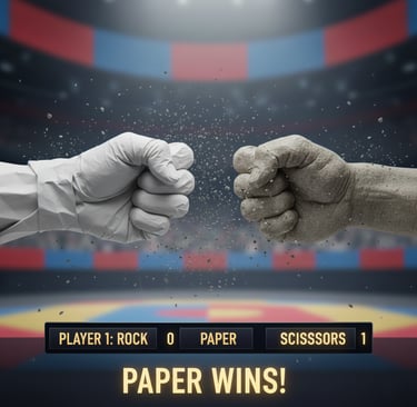 rockpaperscissors, free game, online game, paper covers rock, Jan-ken-pon