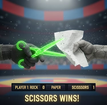 rock, paper, scissors, AI game, Free online game, Fun game, rockpaperscissors, Janken, su-ni-fa