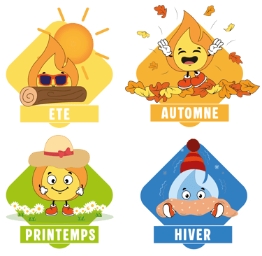 Logo de Maxima de MaxThomasBois des 4 saisons : Été, automne, printemps et hiver