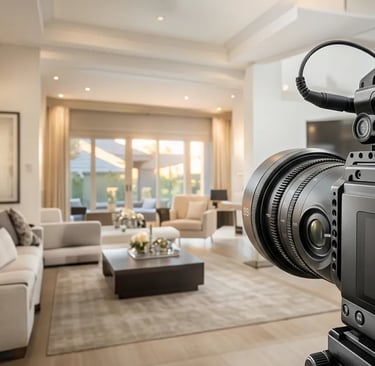 Professional real estate video walkthrough of a modern home