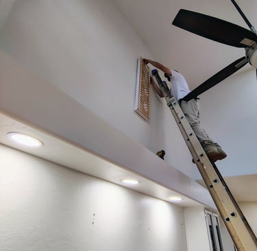 Best Handyman Tucson at work on a residential repair