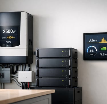 Ultra-premium off-grid solar inverter system