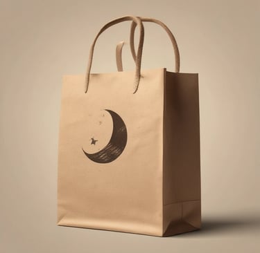 A close-up of an inspiring mug design featuring Islamic art.