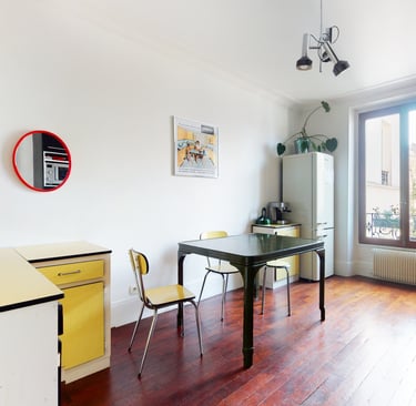 cuisine retro chic avec du formica