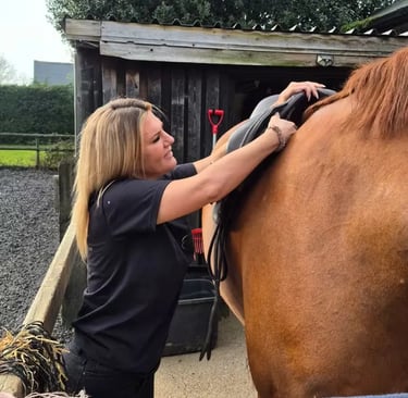 Nicole Louer fitting saddle 4